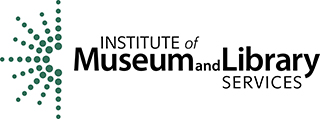 Institute of Museum and Library Services logo with dotted design