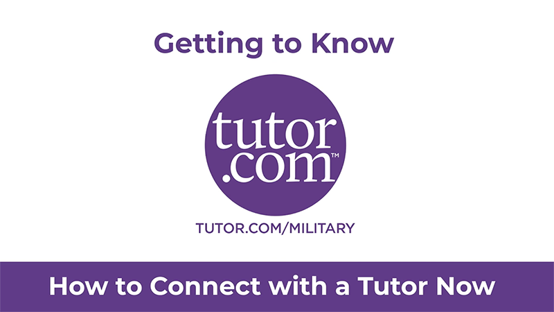 How to Connect with a Tutor Now - cover