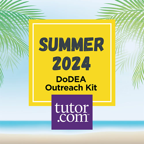 Summer 2024 Outreach Kit for DoDEA - cover