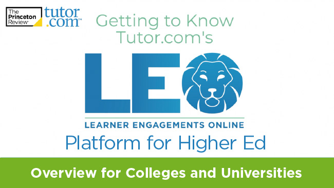 Higher Ed Video: Overview for Colleges and Universities